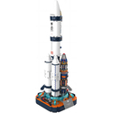Конструктор Аэрокосмическая станция JAKI Space Rocket (ракета+астронавт) (JK8518), изображение 3 - GOODMi