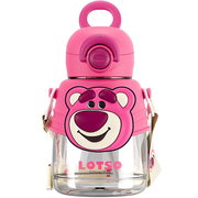 Бутылка для воды Tritan X&W Lotso Bear, Цвет: Розовый - GOODMi