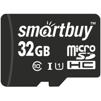 Карта памяти Smart Buy MicroSD 32GB + SD адаптер - GOODMi