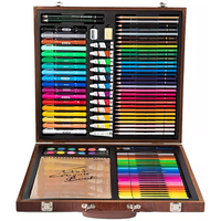 Набор для рисования DELI Painting Set Wooden Box в кейсе - GOODMi