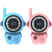 Набор детских раций Little Wrangler Astronaut 2шт Pink and Blue (1км дальность) - GOODMi