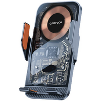 Автодержатель с беспроводной зарядкой Carfook Wireless Car Charger 15W - GOODMi