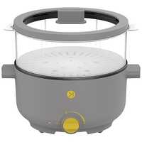 Электрокастрюля Liven DHG-X316 Grey Multifunctional Pot - GOODMi