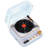 Детская караоке-колонка Chat Rabbit White (микрофон + стикеры) - GOODMi