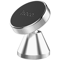 Магнитный автодержатель Hoco CA46 Metal Magnetic Silver - GOODMi