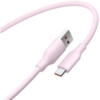 Кабель Xiaomi USB-A to Type-C 6A 2m Pink (Turbo Charge), Цвет: Розовый - GOODMi
