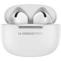 Беспроводные наушники Monster N-Lite 208 White, Основной цвет наушников: Белые - GOODMi