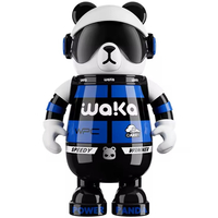 Детский термос WakaWaka Power Panda 530ml Blue (SUS316), Цвет: Синий - GOODMi