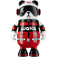 Детский термос WakaWaka Power Panda 530ml Red (SUS316), Цвет: Красный - GOODMi