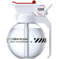 Портативный увлажнитель LOMY CyberPunk White (RGB), Цвет: Белый - GOODMi