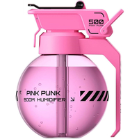 Портативный увлажнитель LOMY CyberPunk Pink (RGB), Цвет: Розовый - GOODMi