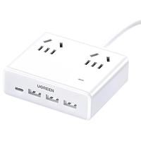 Настольная зарядная станция Ugreen Nexode S6 (4USB) White, Цвет: Белый - GOODMi