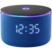 Умная колонка Яндекс Станция Мини 3 Pro Blue (с часами), Цвет: Синий - GOODMi