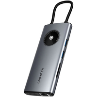 Док-станция CABLETIME 10-in-1 USB-C Hub Grey - GOODMi