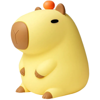 Силиконовый ночник Капибара (Capybara) — мягкий детский светильник-антистресс - GOODMi