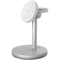 Беспроводное зарядное устройство 3 в 1 FaizFull FY10 White - GOODMi