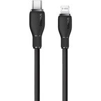 Кабель Baseus Pudding Series USB-C to Lightning 20W 1.2m Black (P10355701111-00) - GOODMi
