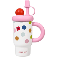 Термокружка Buffi5 Joy 730ml Flowers, Цвет: Розовый - GOODMi