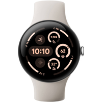 Часы Pixel Watch 3 45mm WiFi Polished Silver Case/Porcelain Active - GOODMi