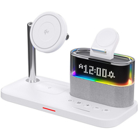 Беспроводное зарядное устройство C09Pro Qi2 3in1 White, Цвет: Белый - GOODMi