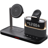 Беспроводное зарядное устройство C09Pro Qi2 3в1 Black, Цвет: Черный - GOODMi