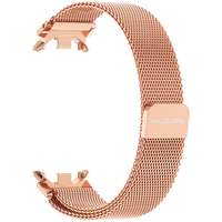 Миланский сетчатый браслет Mijobs для Xiaomi Band 10/9/8 Pink - GOODMi