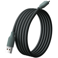 Кабель Xiaomi USB-A to Type-C 6A 1m Green (Turbo Charge) - GOODMi
