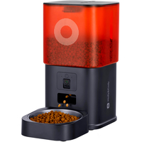 Умная автоматическая кормушка Molly&Cody Smart Feeder 6L Camera (FT-21C-B) Red - GOODMi