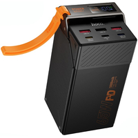 Внешний аккумулятор HOCO DB100A 50000mAh 65W Black - GOODMi