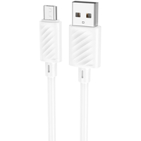 Кабель HOCO X88 USB A/Micro 2m White - GOODMi