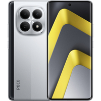 Смартфон POCO M8 5G 12/512 Silver, Цвет: Silver / Серебристый, Оперативная память: 12 Гб, Встроенная память: 512 Гб - GOODMi