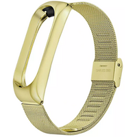 Металлический браслет для Xiaomi Mi Band 3/4 - золотой - GOODMi