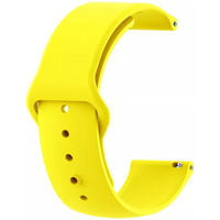 Ремешок силиконовый 22mm желтый - GOODMi