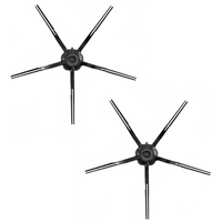 Боковая щетка для пылесоса Roborock S5,S6,S7,E4,E5,Q7 (SDBS03RR) (2шт) Black, Цвет: Черный - GOODMi