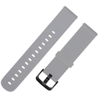 Ремешок силиконовый 20mm серый - GOODMi
