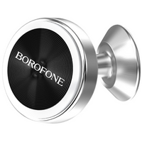 Магнитный автодержатель Borofone BH5 Platinum Grey, Цвет: Серебристый - GOODMi