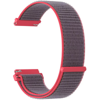 Ремешок нейлоновый 22mm Lyambda Vega Grey/Pink (DS-GN-03-22-3), Основной цвет: Розовый - GOODMi