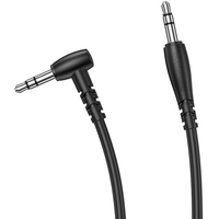 AUX кабель Borofone BL10 угловой 2м Черный, Цвет: Черный - GOODMi