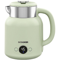 Электрический чайник Xiaomi Qcooker Retro Kettle 1.5L Green, Цвет: Зеленый - GOODMi