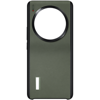 Чехол из нано-кожи для Xiaomi 13 Ultra Tech Green - GOODMi