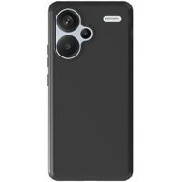 Чехол-накладка силиконовая с микрофиброй для Redmi Note 13 Pro Plus темно-серый - GOODMi