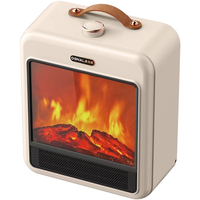 Электрокамин-обогреватель Ognal 3D Flame White - GOODMi