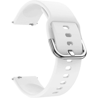 Ремешок силиконовый 20mm Lyambda Avior White (DSJ-11-05T-20-WH), Основной цвет: Белый - GOODMi
