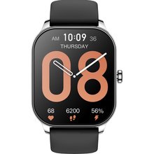 Часы Amazfit Pop 3S Silver, Цвет, заявленный производителем: Silver - GOODMi