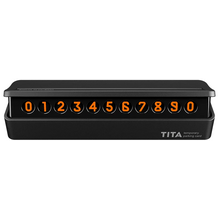 Временная карта парковки BCASE TITA Black Temporary Parking Card, Цвет: Черный - GOODMi