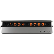 Временная карта парковки BCASE TITA Silver Temporary Parking Card, Цвет: Серебристый - GOODMi