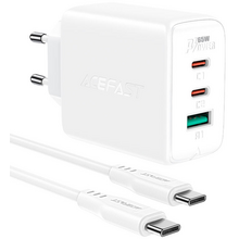 Сетевой адаптер ACEFAST A13 PD 65W 3USB + кабель Type-C/Type-C White, Цвет: Белый - GOODMi