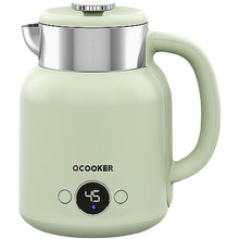 Чайник Qcooker Ретро с датчиком температуры (CR-SH1501) 1.5L 1500W Green, Цвет: Зеленый - GOODMi