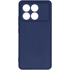 Чехол-накладка силиконовая для Poco X6 Pro (5G) синий, Основной цвет: Синий - GOODMi