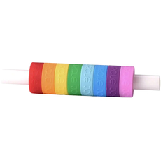 Цветные колечки для бокалов Circle Joy Wine Cup Identification Ring - GOODMi